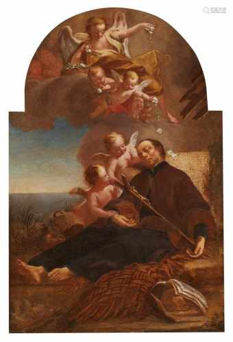 Alpine School, first half 18th centurySaint Francis Xavier surrounded by Angels