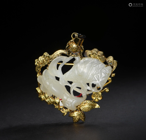Chinese White Jade Carving, 18â€“19th Century