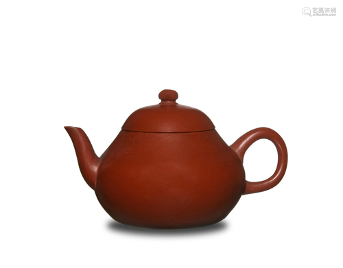 Chinese Zisha Teapot, Qing