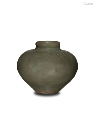 Chinese Longquan Celadon Jar, Yuan