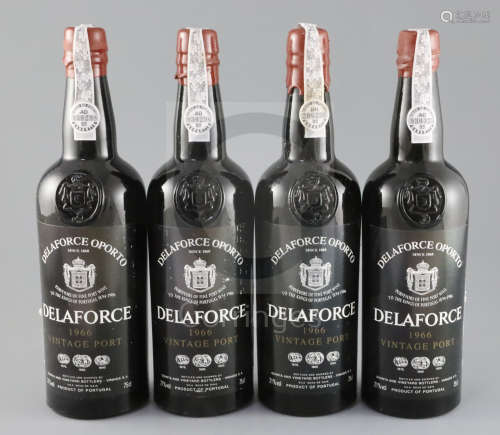 Eleven bottles of Delaforce 1966 Vintage Port