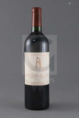 A single bottle of Chateau Latour 1998