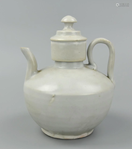 Chinese Qingbai Glazed Wine Ewer, Northern Song D.