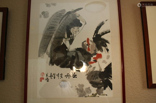 A Classic Chinese ink Painting 