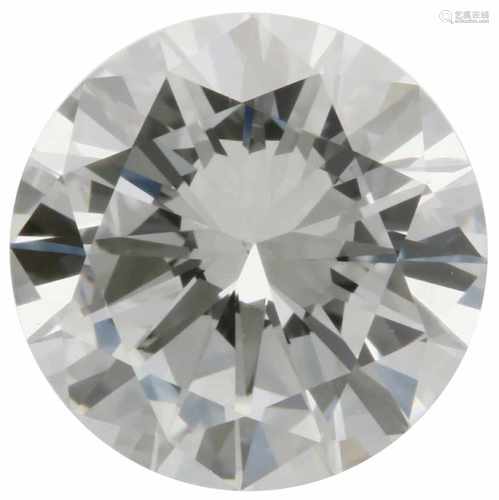 GIA Round brilliant cut diamond 1.09 carat.