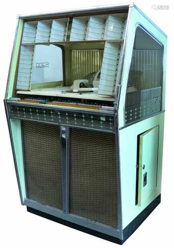 A Bergman S200 jukebox. Germany, sixties.