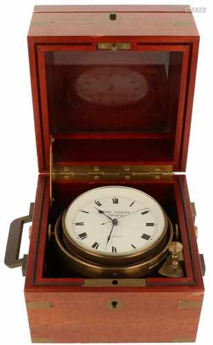 A Jean Lassale Geneve Quartz marine chronometer. 2nd half 20th century.