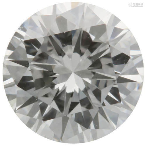 GIA Round brilliant cut diamond 0.99 carat.