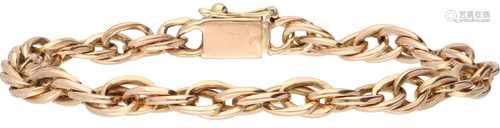 Chain bracelet rosé gold - 14 ct.