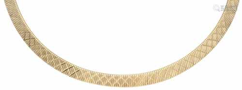 Necklace yellow gold - 14 ct.