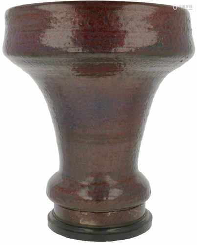 Meindert Zaalberg, earthenware vase. Ca. 1955.