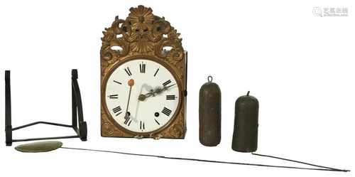 A comtoise clock. France, 19th century.