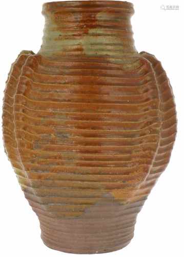 Kees Hoogdam, earthenware vase. Second half 20th century.