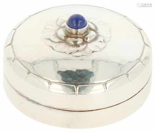 Silver pill box nr. 79D Georg Jensen.