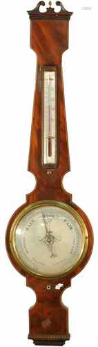 A 19th century banjo barometer.