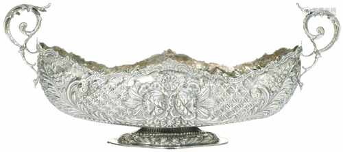 Silver table piece / jardinière.