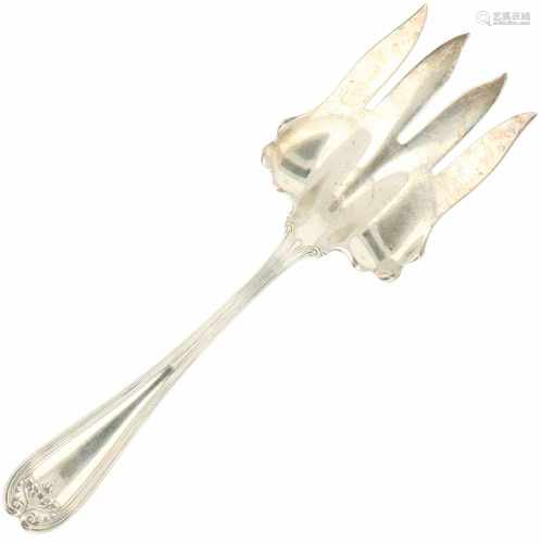 Tiffany & Co. Silver fish serving fork.