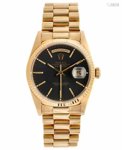 Rolex Daydate 18238 - Men's watch - Automatic - Ca. 1990.