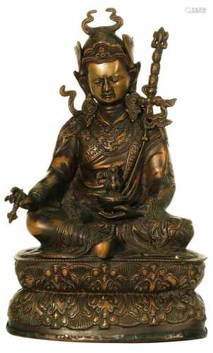 A bronze sculpture depicting Shiva, following antique examples.