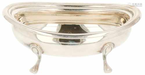 Silver sugar canister.