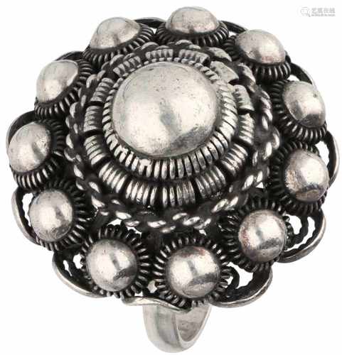 Zeeland knot ring silver - 835/1000.