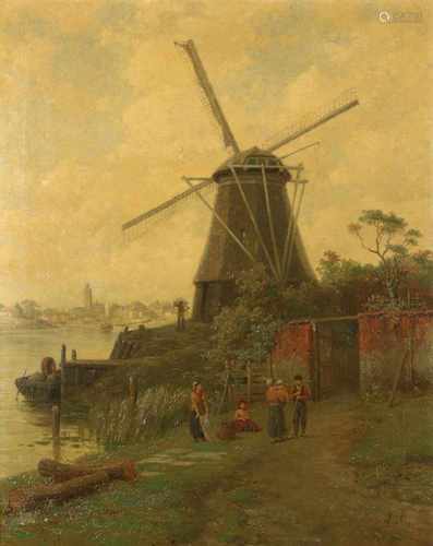 Attributeed to Jacob Maris (The Hague 1837 - 1899 Karlsbad).