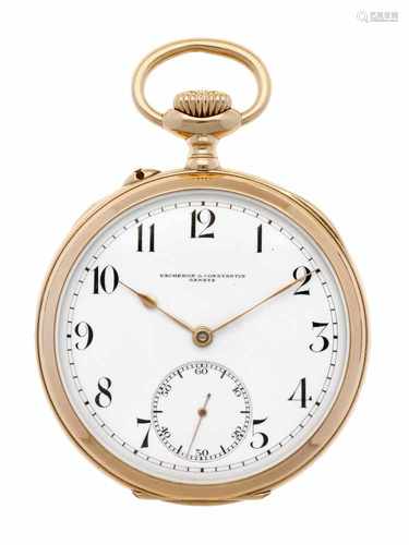 Pocket watch Vacheron & Constantin gold - Men's pocket watch - Manual winding - Ca. 1900.