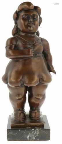 After Fernando Botero (born Meledin (Colombia) 1932).