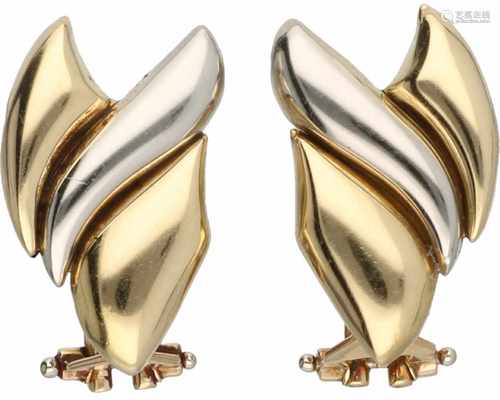 Chimento earrings bicolour gold - 18 ct.