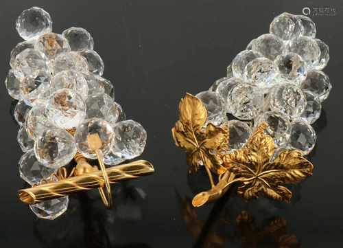 Various (2) pieces of Swarovski. 20th century.