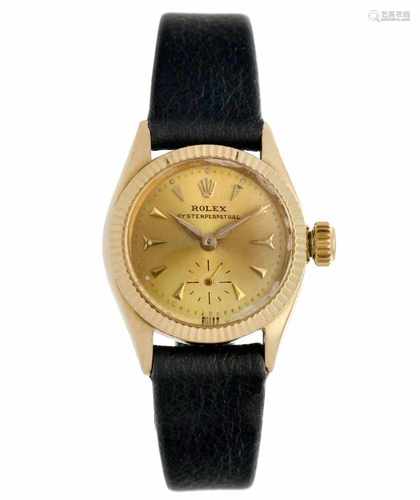 Rolex Oyster Perpetual 6509 - Ladies watch - Automatic - Ca. 1950.