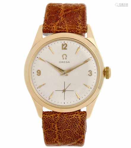 Omega vintage Jumbo Honeycomb 2619 - Men's watch - Manual winding - Ca. 1947.