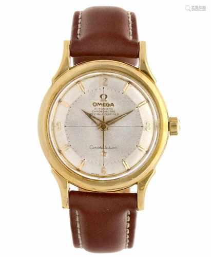 Omega Constellation Pie Pan, Dog Leg 2852 - Men's watch - Automatic - Ca. 1958.