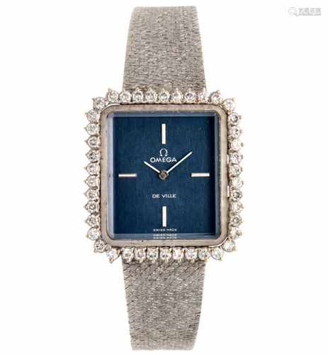 Omega De Ville 8196 - Ladies watch - Manual winding - Ca. 1974.