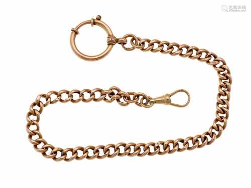 Pocket watch chain gold - Men's pocket watch.