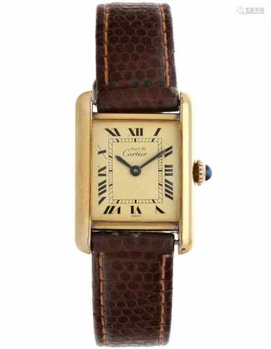 Cartier Must - Ladies watch - Manual winding.