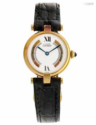 Cartier Must Vermeil 590004 - Ladies watch - Quartz - Ca. 1990.