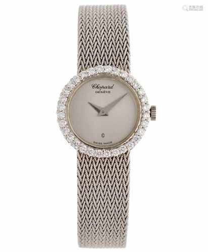 Chopard white gold diamond - Ladies watch - Quartz - Ca. 1980.