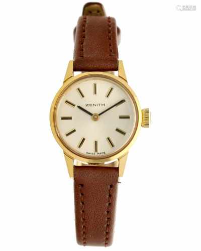 Zenith vintage gold plated - Ladies watch - Manual winding - Ca. 1960.