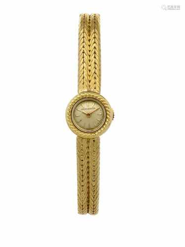 Jaeger-Lecoultre vintage gold - Ladies watch - Manual winding - Ca. 1960.