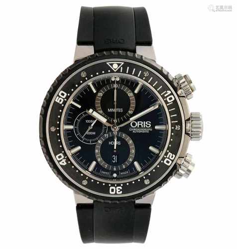 Oris Pro Diver Chronograph 7727 - Men's watch - Automatic - Ca. 2018.