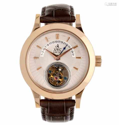 AWC Tourbillon - Men's watch - Manual winding - Ca. 2012.