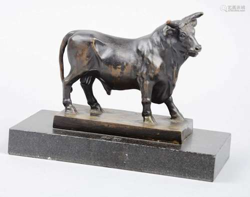 BONHEUR Rosa (1822 1899) Le taureau, bronze à pat…