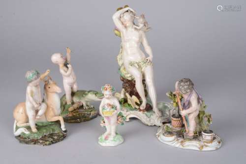 Porcelaine Allemande dont Meissen, Hochst : 1/: 