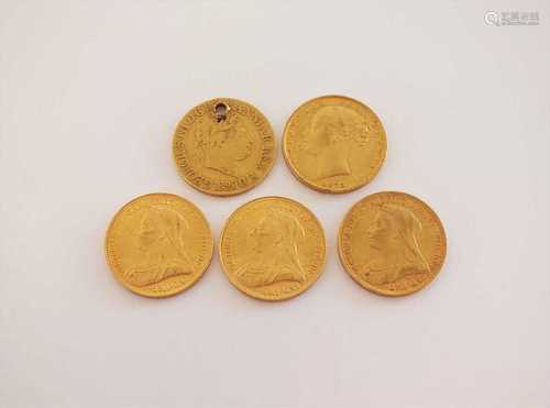 Five sovereigns