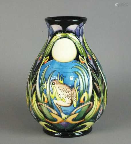 Moorcroft 'Shearwater Moon' vase