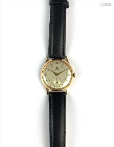 Omega Gentlemans Wristwatch in 18ct Yellow Gold