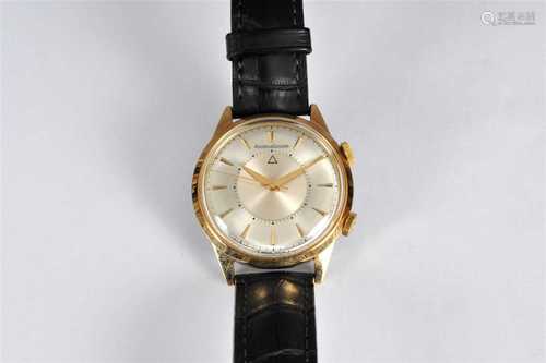 A Gentleman's Gold Plated Jaeger-LeCoultre Memovox