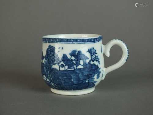 Caughley custard cup, circa 1775-85