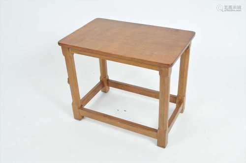 A Robert 'Mouseman' Thompson occasional table